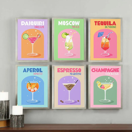 Cocktail Wall Art