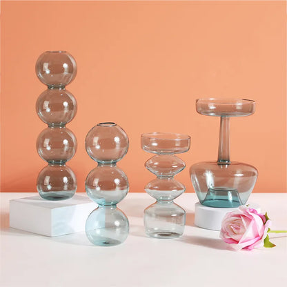 Glass Bubble Vase