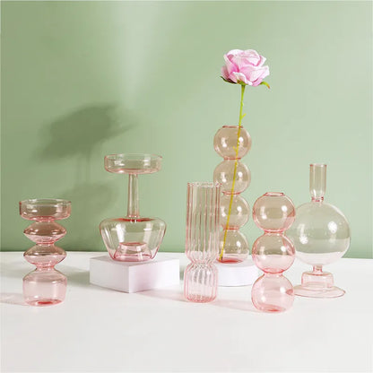 Glass Bubble Vase