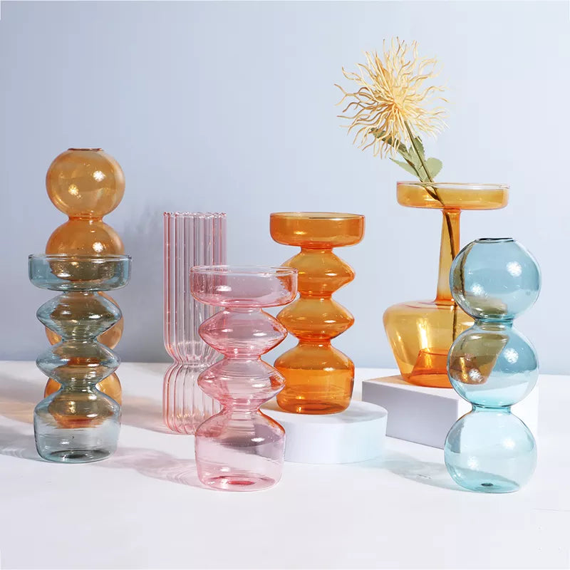 Glass Bubble Vase